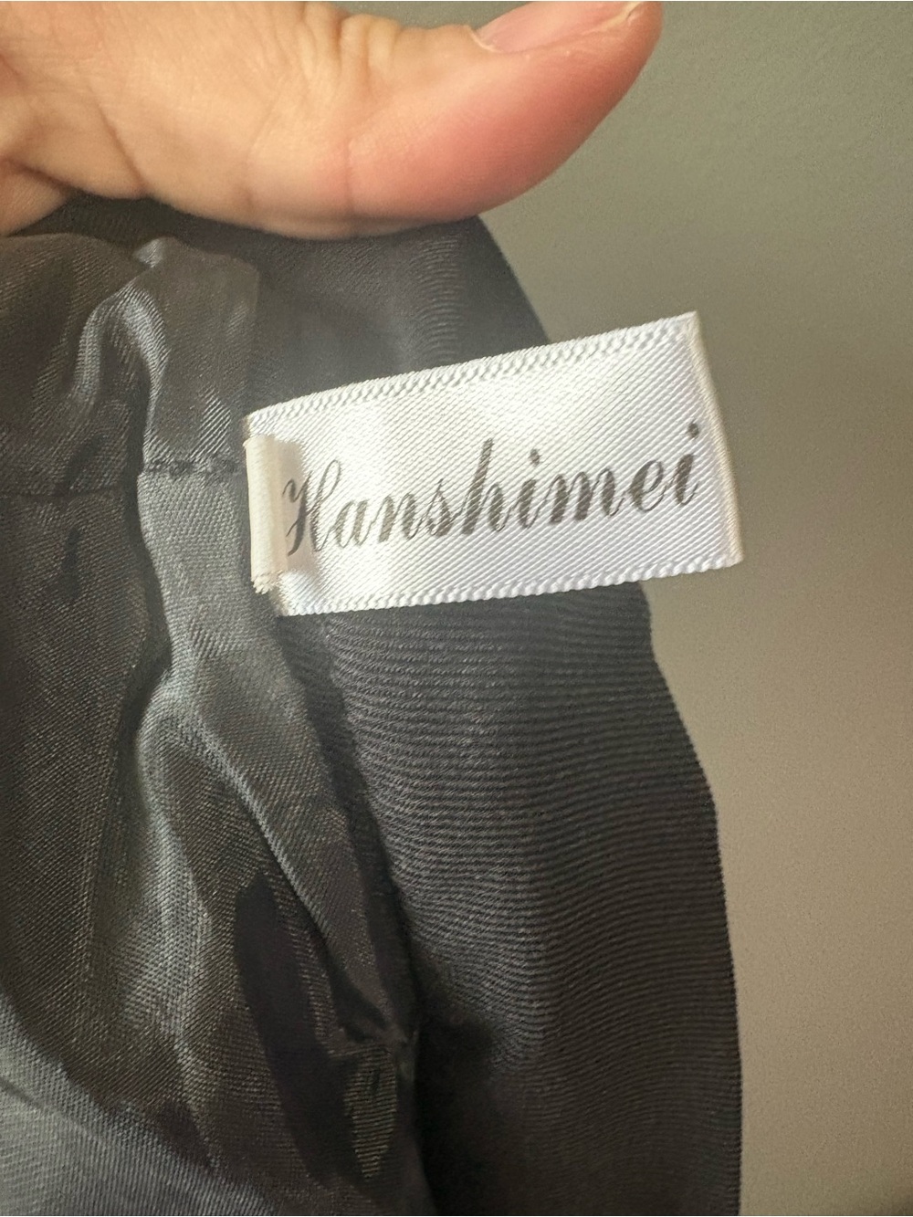 Hanshimei Black Pleated Skater Mini Skirt Size L - Picture 6 of 7